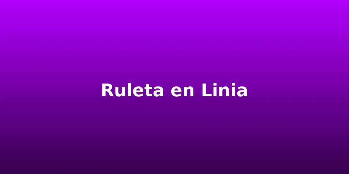 Ruleta en linia als millors casinos - casinoenlinia.com.es