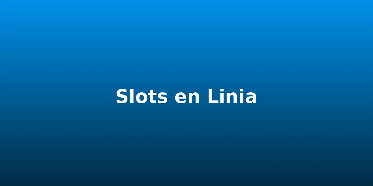 Slots en linia als millors casinos - casinoenlinia.com.es